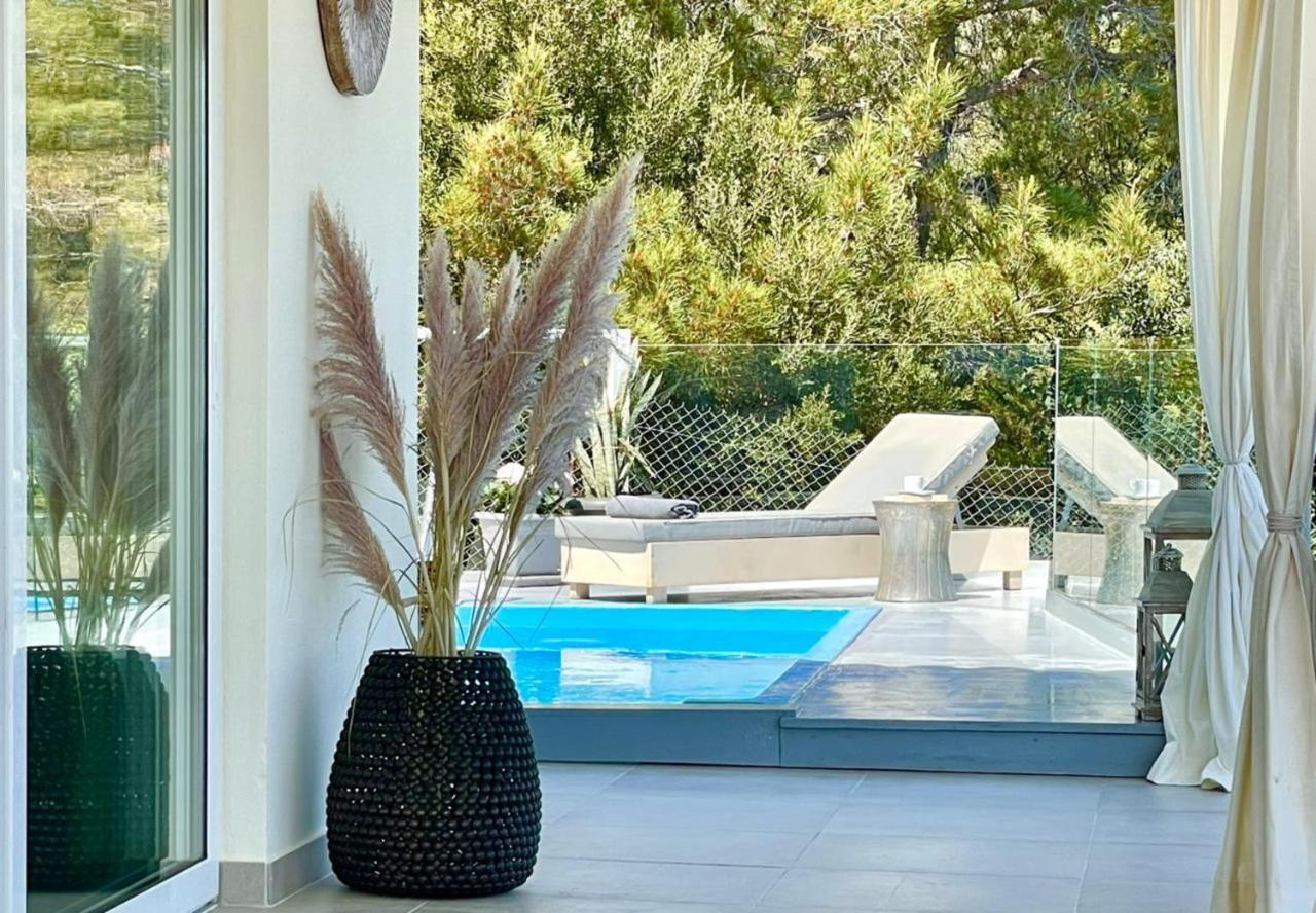 Olive Green Villa Heated Pool Ágios Nikólaos Exterior foto